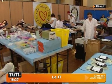 Les Toques Blanches s'invitent au don du sang (Lyon)