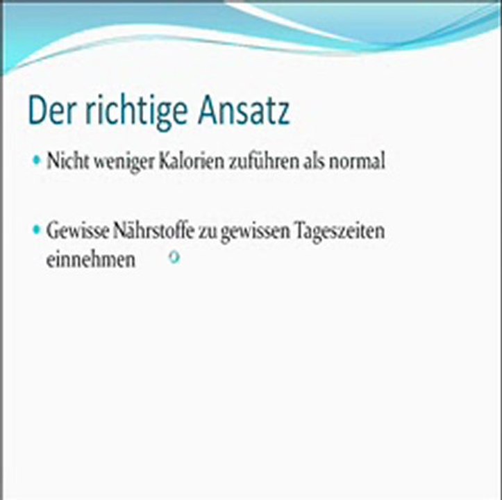 Schnell abnehmen aber richtig