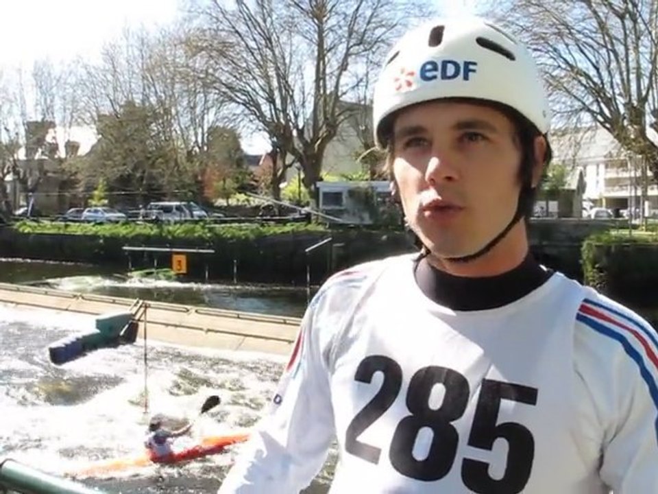 Finales FFSU 2011 : Interview d'un kayakiste, Edern Le Ruyet