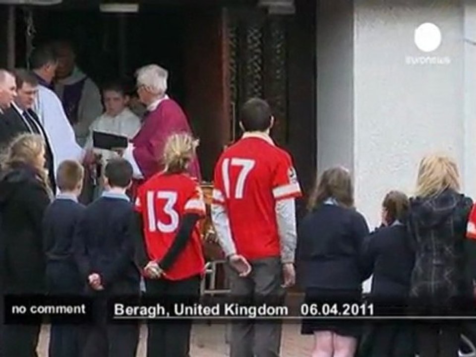 Funérailles du policier Ronan Kerr - no comment