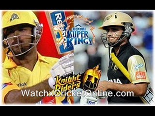 LIVE  Chennai Super Kings vs Kolkata Knight Riders 1st Match 8th april