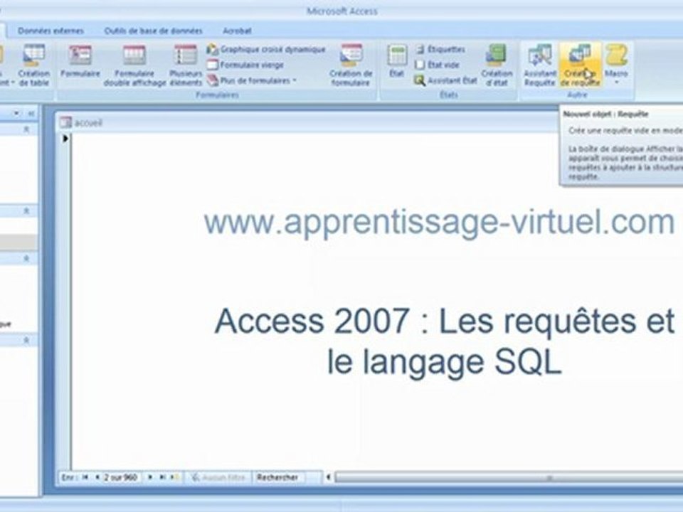 Relation entre Access et SQL