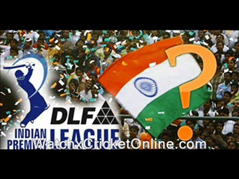 watch cricket t20 indian premier league trophy 2011 streaming
