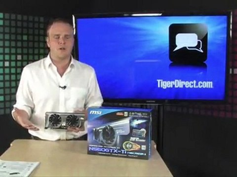 MSI N560GTX GeForce GTX 560 TI Twin Frozr II/OC Video Card