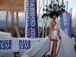 DEFILE DE MODE DES REGATES 1879 DE NICE
