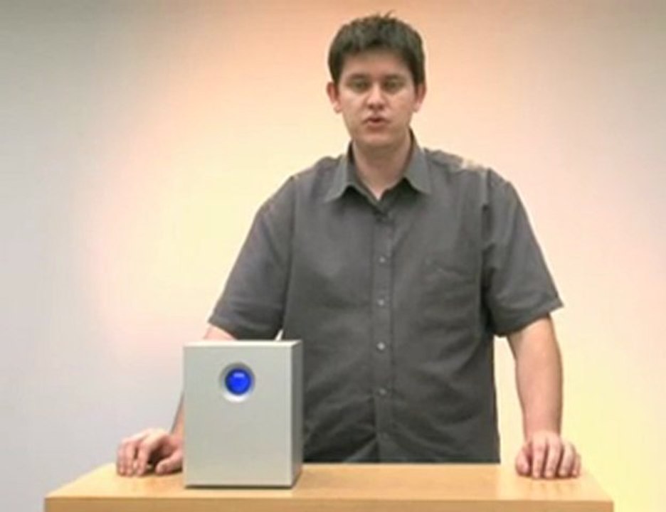 Lacie 5big traz 5 TB de capacidade para seu escritório