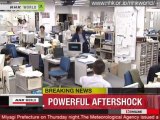Fort séisme au Japon, un tsunami redouté