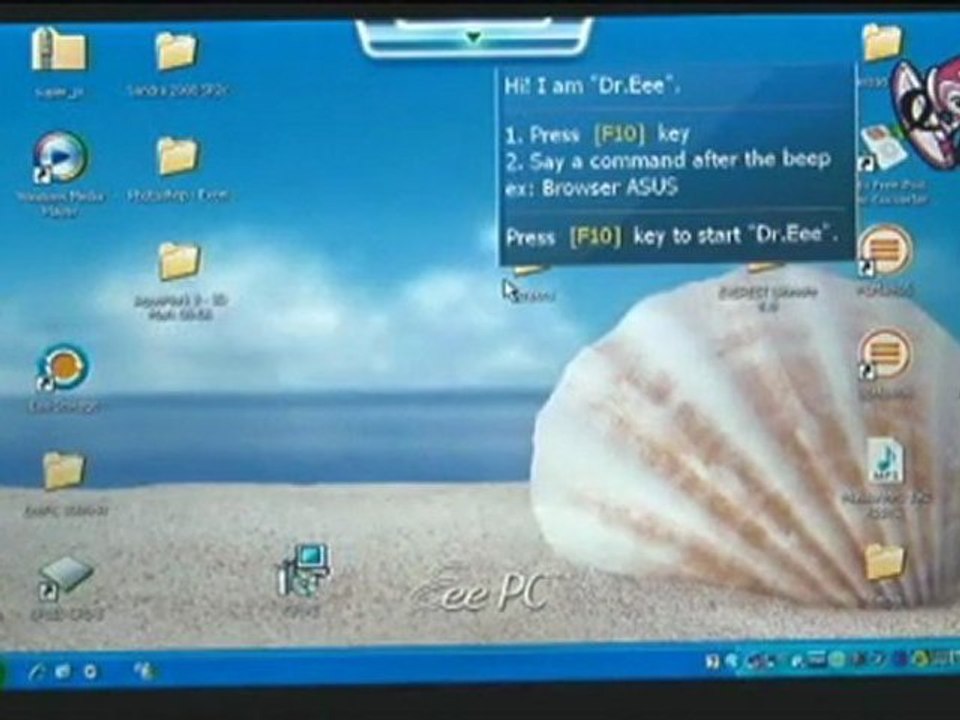 Netbook EeePC 1005HA, da Asus, dá show na bateria