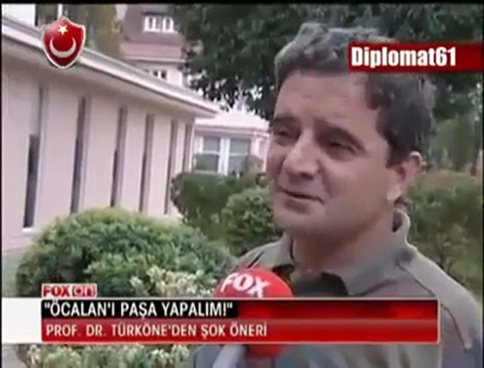 Fetoşcu AKPli Türköne; Apo'yu Paşa yapalım!