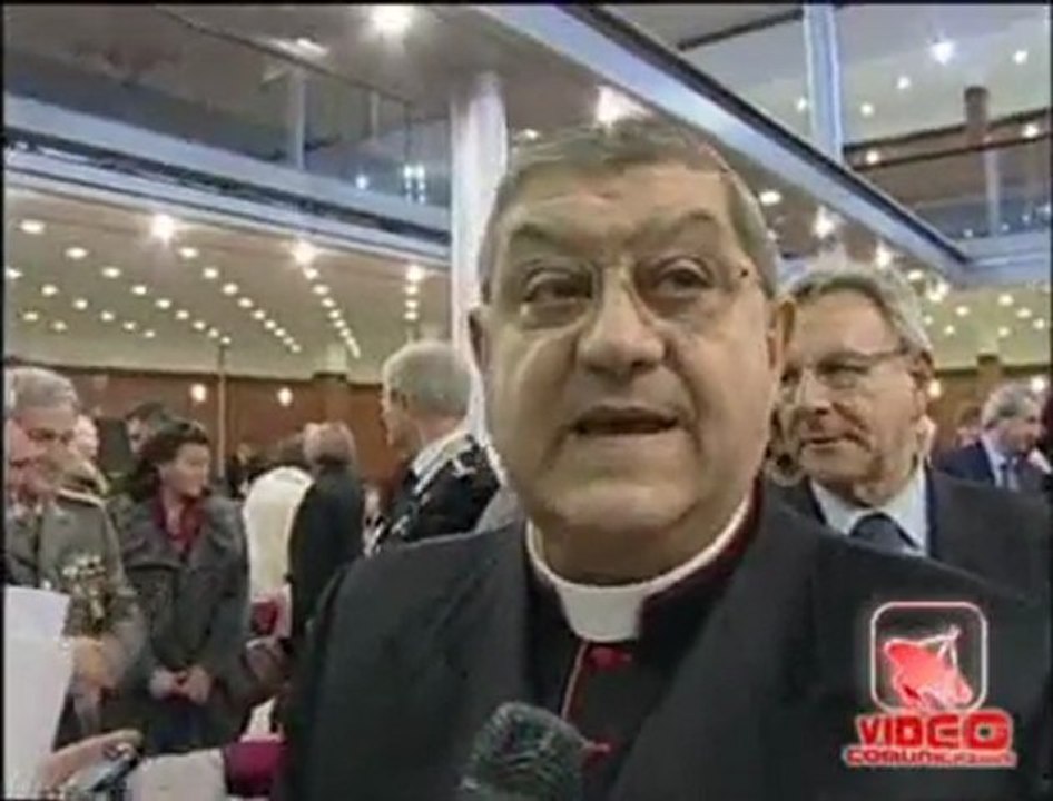 Napoli - Sepe benedice la Galleria del mare