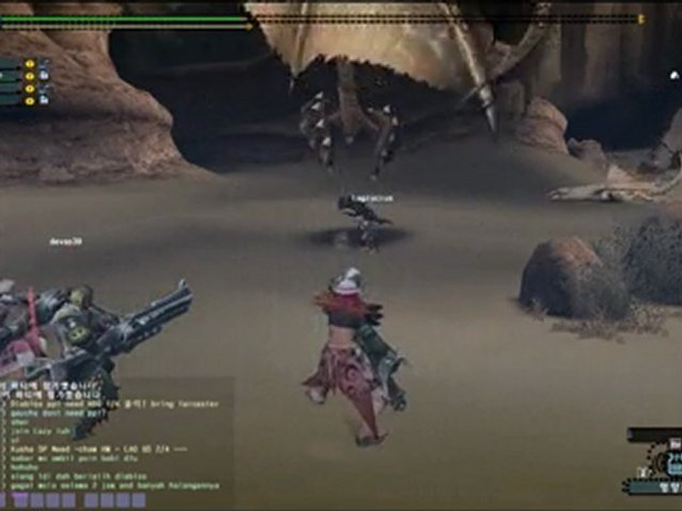 [MHFO] Diablos/디아브로스 변종  SP (Easy PPT quest)
