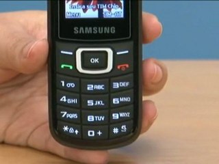 Carregador solar é o destaque do celular E1107, da Samsung