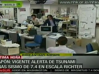 Imágenes de nuevo terremoto en Japón