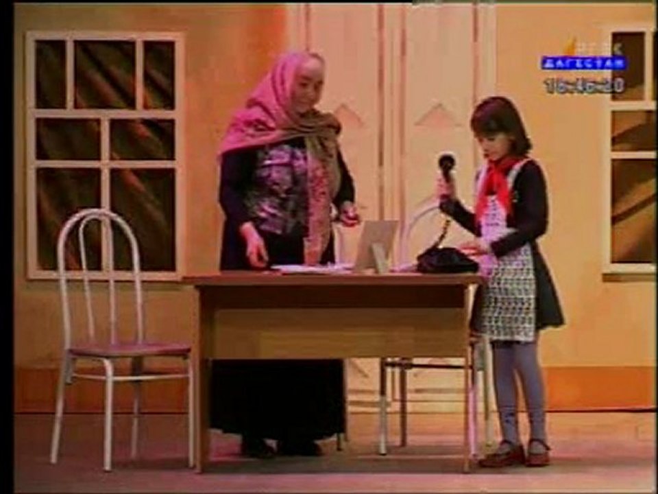 Program tv Кумыкский 1/3  kumuk tiyatro