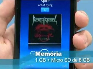 XPERIA X10 tem hardware poderoso e tela ampla