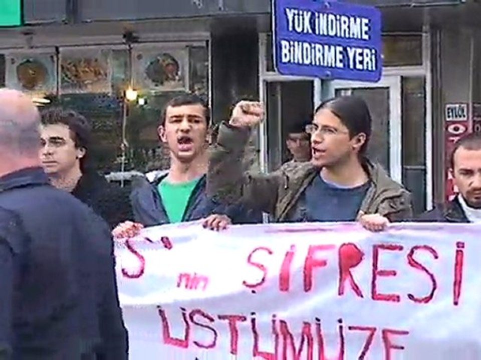 MUĞLA DEV-LİS/DEV-GENÇ ZİNCİRLİ YGS PROTESTOSU