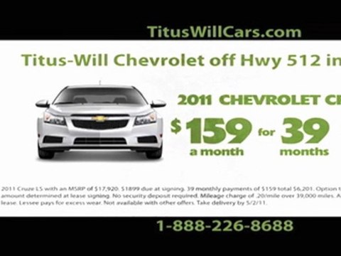 NEW CHEVROLET Tacoma, Puyallup, Sumner, Lakewood - CRUZE (Call 1.888.226.8688)