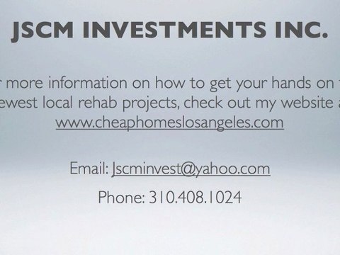 Rehab Projects in Marina Del Rey California