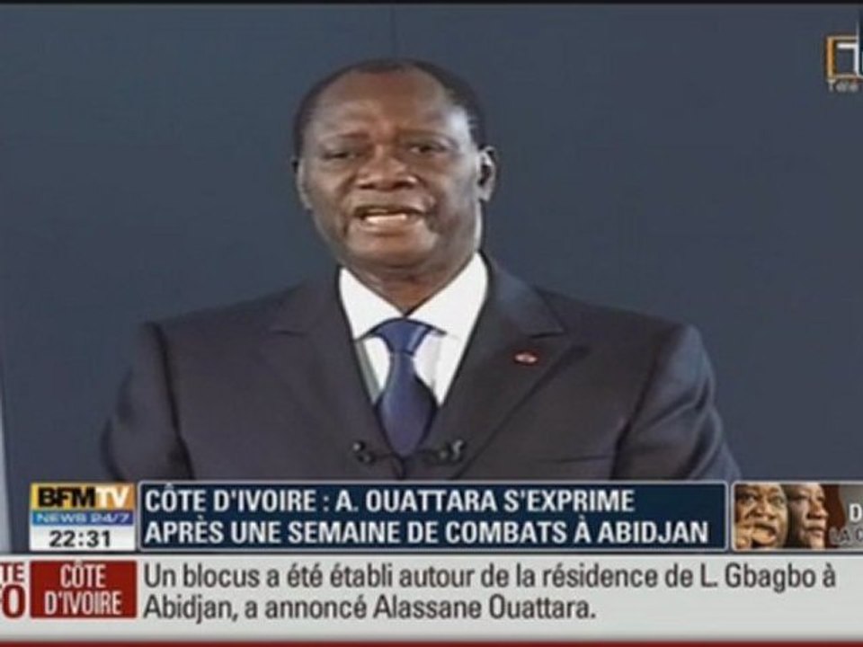 Discours d'Alassane Ouattara