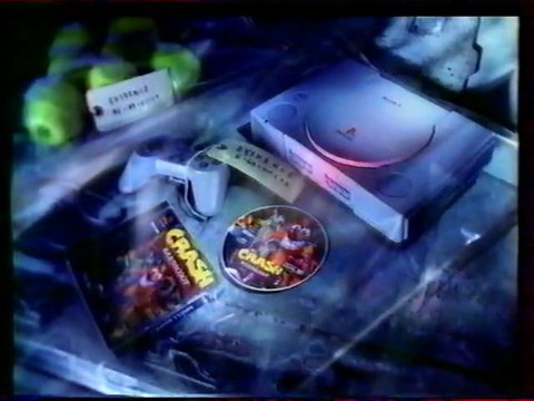 Publicité Crash Bandicoot Playstation 1996