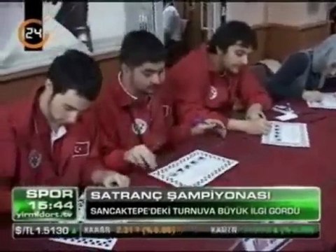 3.Geleneksel Sancaktepe Satranç Şampiyonası-Kanal 24-1