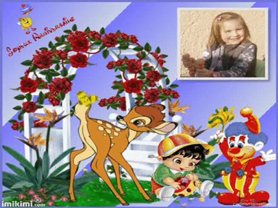 angeline 5 ans joyeux anniversaire ma cherie