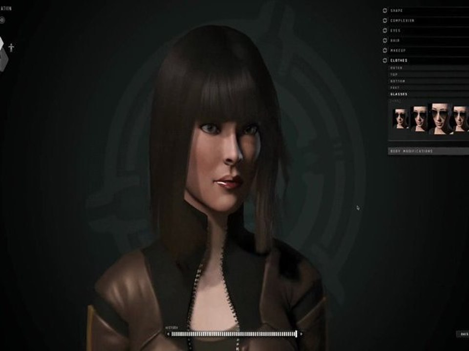 Eve Online Character 3D creation Linkette Plug on DubSets Music