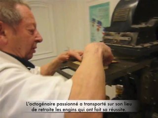 Découverte de l'atelier de Bernard Steff, à Niergnies