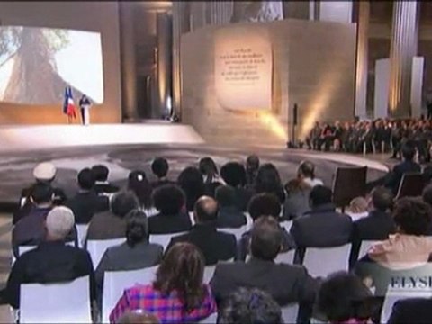 Hommage national à Aimé Césaire au Panthéon