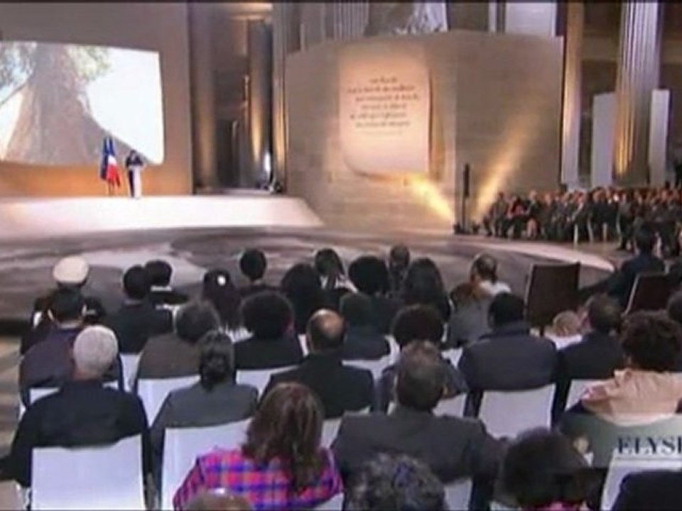 Hommage national à Aimé Césaire au Panthéon
