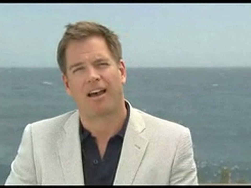 Michael Weatherly at the 2010 Monte Carlo TV Festival - talks meeting Roger Moore