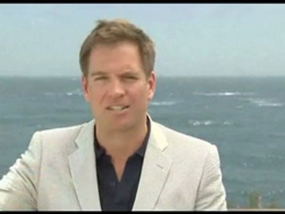 Michael Weatherly at the 2010 Monte Carlo TV Festival - a bit coy about contract negotiations