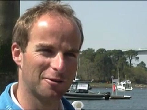 Nicolas Lunven, médias avant depart