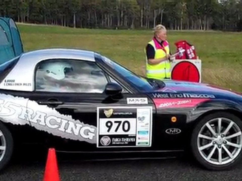 Mazda MX5 Car Racing - Targa Tasmania