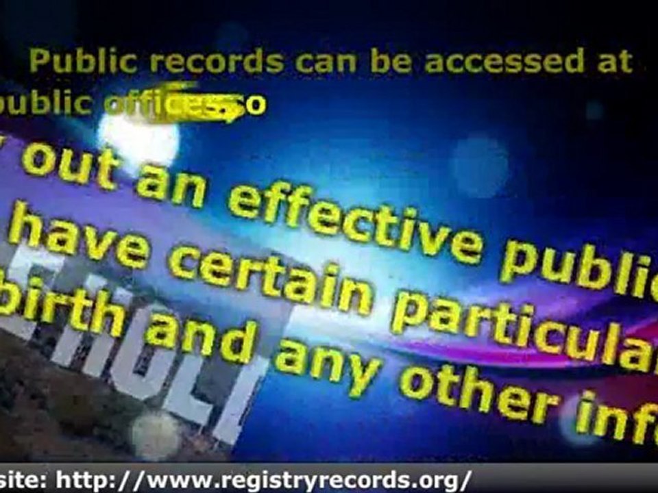 Types of Public Record Searches That Can Be Carried Out