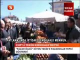 CHP Lİ GÜRSEL TEKİN HALKI DİNLİYOR?