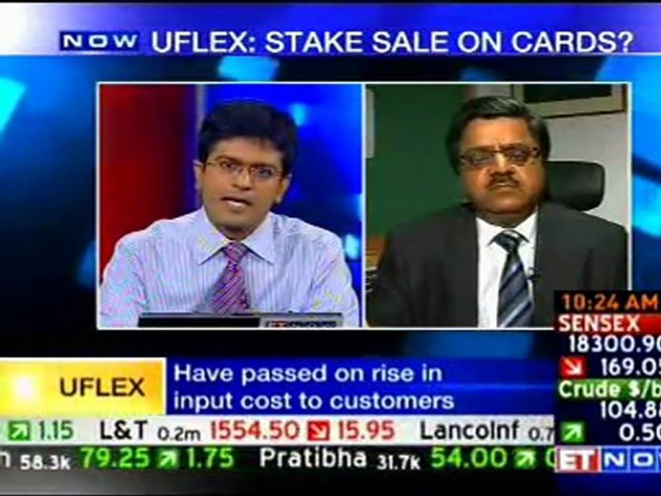 Uflex facing marginal pressure due to rising input costs