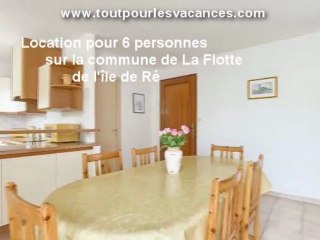 Location de vacances dans l'île de Ré - référence 6160 - www.toutpourlesvacances.com