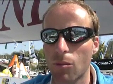 Entretien avec Nicolas Lunven deux jours avant le depart de la transat Benodet Martinique