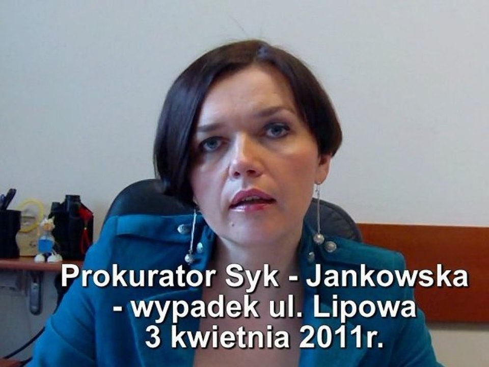 Prokurator Syk - Jankowska o wypadku na ul. Lipowej w Lublinie