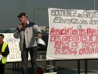 Toyota grève - Réponse à la direction