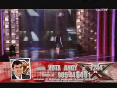 Angy en Factor X - Gala 1 - Serenade