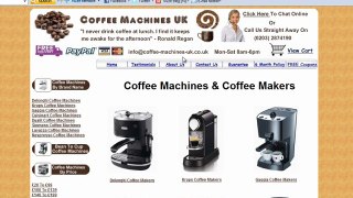 Coffee Machines UK - Selling Coffee Machines