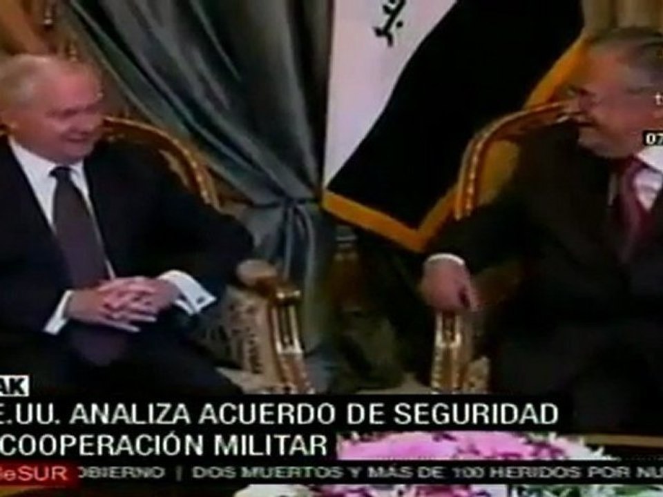 EEUU e Irak analizan potenciar acuerdo militar