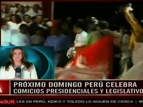 Peruanos se alistan para votar en las elecciones generales