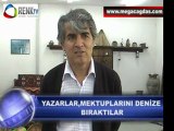 YAZARLAR,MEKTUPLARINI DENİZE BIRAKTILAR