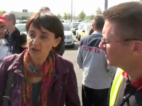 Toyota Grève Nathalie Eric Fabrice