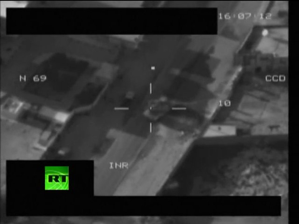 NATO Missile Strikes Anti-Gaddafi Rebel Forces in Ajdabiya