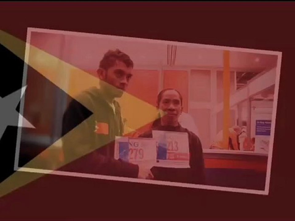 Augusto Ramos at the New York City Marathon 2010