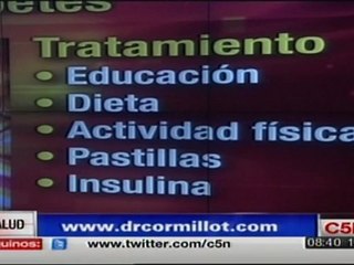 Salud: Diabetes, Tipos, Riesgo y Tratamiento